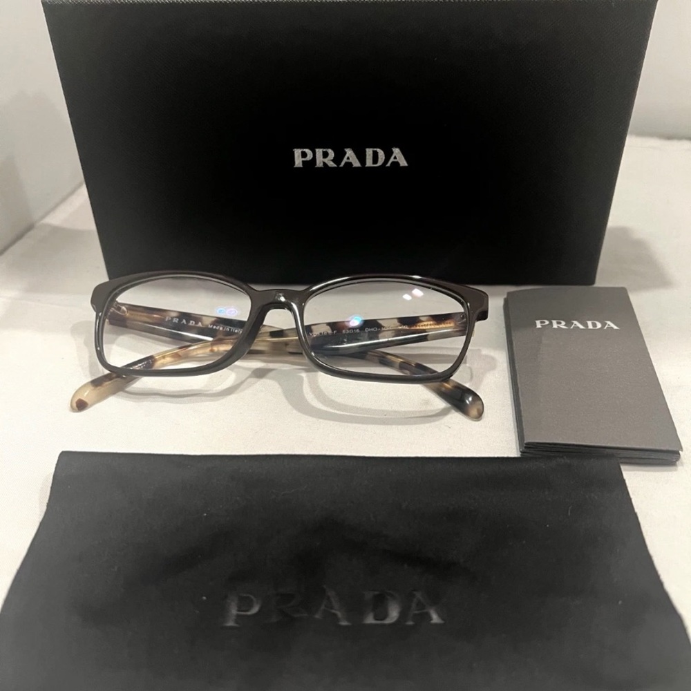 Prada Tortoise Shell Eyeglasses - image 3